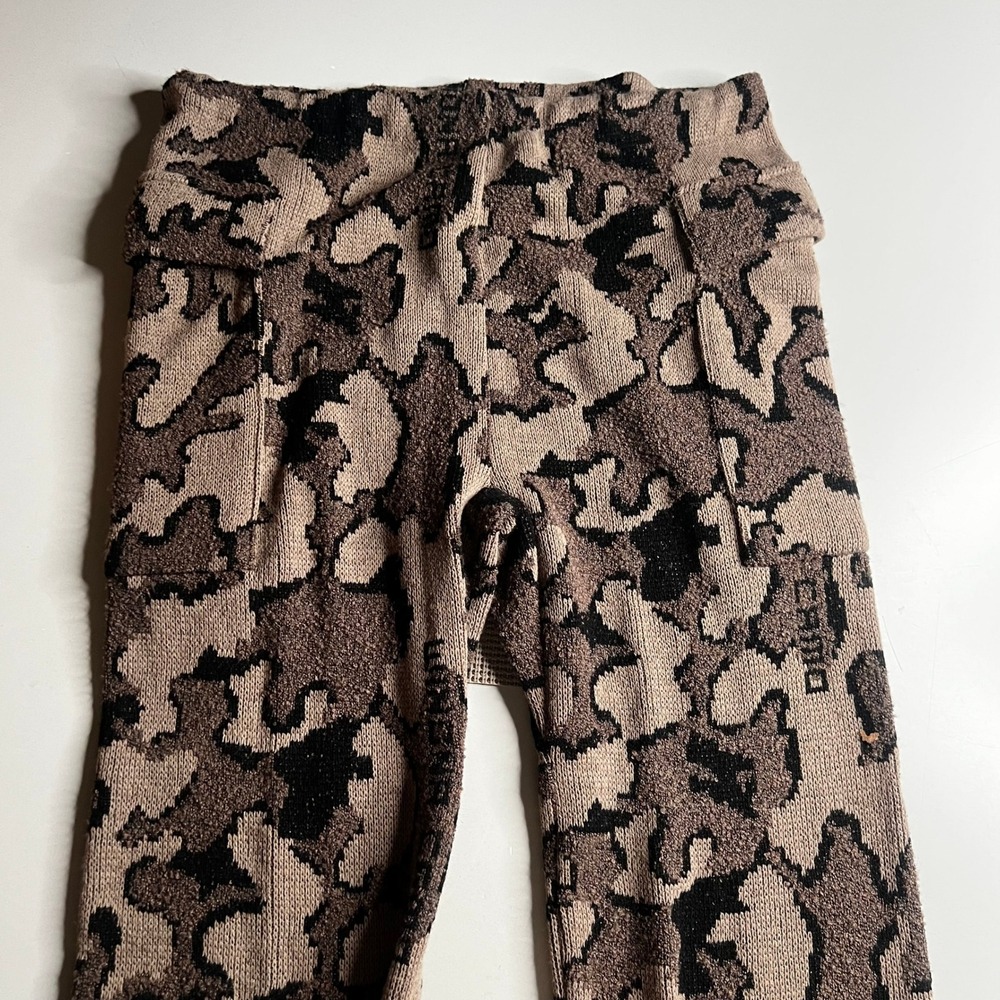 Bob Fratzke Winona Camo System Knit Hunting Pants XL Brown Black Made in USA